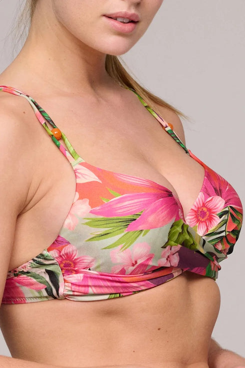 Marie Jo Norma Jeanne Padded Plunge Bikini Top